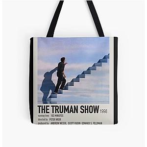 The Truman Show Vintage All Over Print Tote Bag