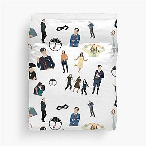 Umbrella Academy Pattern Duvet Cover