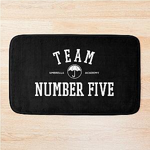 TEAM NUMBER FIVE THE UMBRELLA ACADEMY Bath Mat