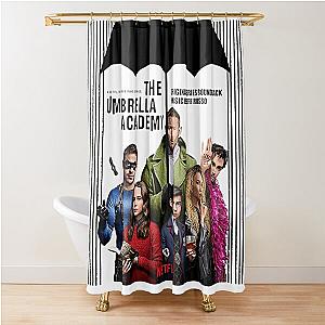 Umbrella Academy Shower Curtain