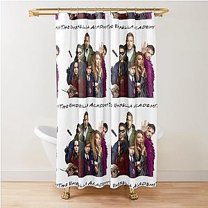 The Umbrella Academy Characters Shower Curtain