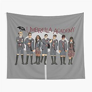 The Umbrella Academy Group Tapestry