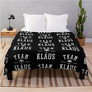 TEAM KLAUS THE UMBRELLA ACADEMY Throw Blanket