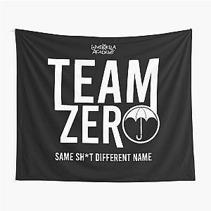 UMBRELLA ACADEMY 2: TEAM ZERO (BLACK BACKGROUND) Tapestry