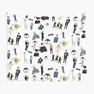 Umbrella Academy Pattern Tapestry