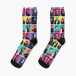 The Umbrella Academy - Character Collage Socks