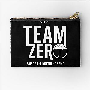 UMBRELLA ACADEMY 2: TEAM ZERO (BLACK BACKGROUND) Zipper Pouch