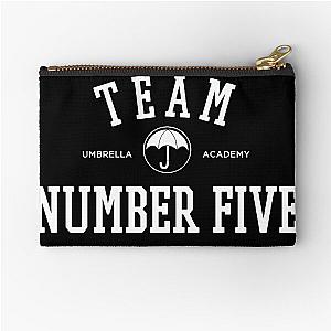 TEAM NUMBER FIVE THE UMBRELLA ACADEMY Zipper Pouch