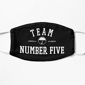 TEAM NUMBER FIVE THE UMBRELLA ACADEMY Flat Mask