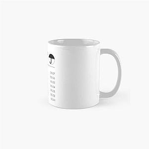 umbrella academy menu Classic Mug