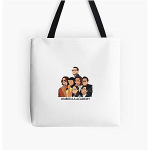 Umbrella Academy All Over Print Tote Bag