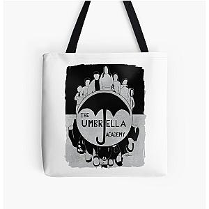 Umbrella Academy Dark All Over Print Tote Bag