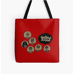 The Umbrella Academy All Over Print Tote Bag