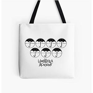 The Umbrella Academy - Full Team All Over Print Tote Bag