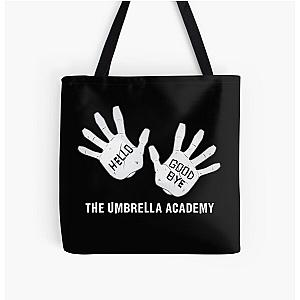 Umbrella Academy Hello Goodbye All Over Print Tote Bag