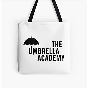 The Umbrella Academy - black All Over Print Tote Bag