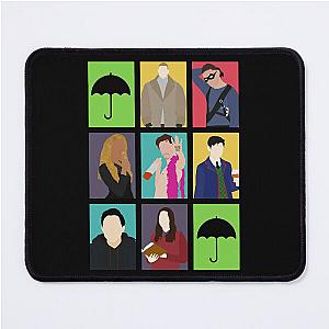 The Umbrella Academy Colors Mouse Pad