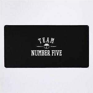 Team Number Five The Umbrella Academy Pullover Sweatshirt Desk Mat