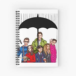 The Umbrella Academy: Under One Umbrella Spiral Notebook