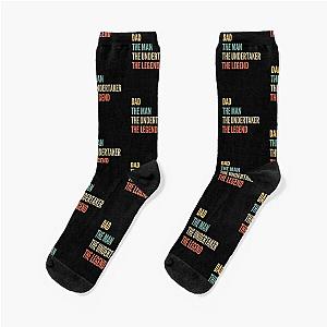 The Dad The Undertaker The Legend Socks