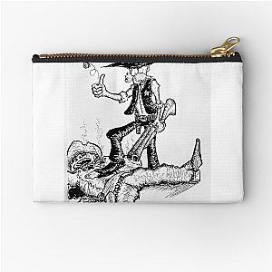 Quarter for the Undertaker Zipper Pouch