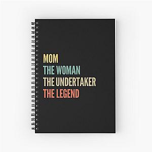 The Woman Undertaker Legend Spiral Notebook