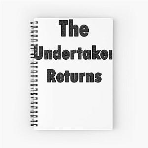 The Undertaker Spiral Notebook