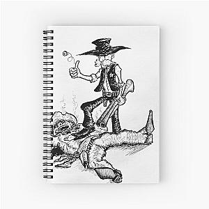 The Quarter For The Undertaker Spiral Notebook