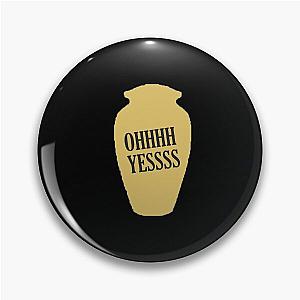 The Undertaker Urn Logo Pin