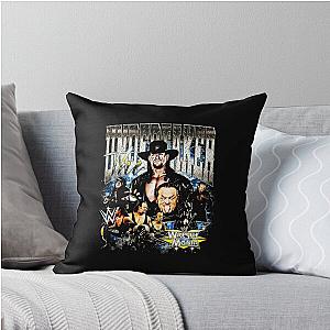 The Undertaker Retro Throw Pillow