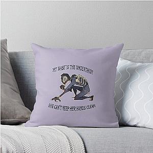 Harrow Undertaker Throw Pillow