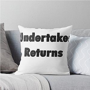 The Undertaker Throw Pillow