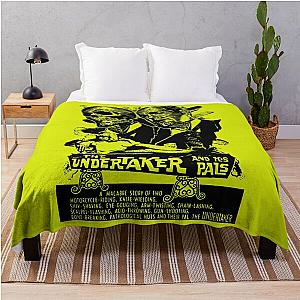 The Undertaker and Horror Movie Fan Design Throw Blanket
