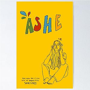 Ashe Poster RB0301