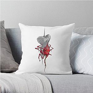 The used art Throw Pillow RB0301