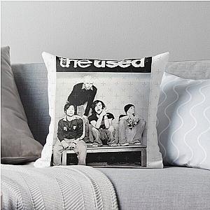 The used Band Classic  Throw Pillow RB0301