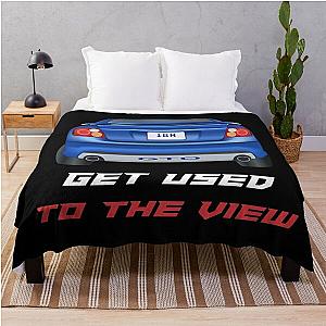 Get Used To The View  Pontiac GTO Throw Blanket RB0301