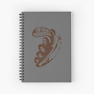 Vintage Legendary Rock Band The Velvet Underground Spiral Notebook