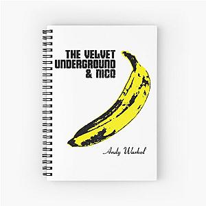 The Velvet Underground Banana Spiral Notebook