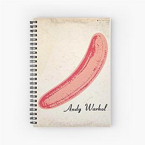 The Velvet Underground & Nico, Peeled Pink Banana ORIGINAL Spiral Notebook