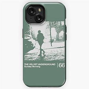 Sunday Morning  The Velvet Underground  Minimalist Graphic Artwork Design iPhone Tough Case