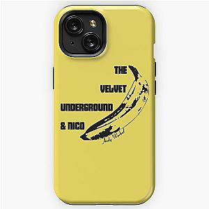 The Velvet Underground and Nico Stenciled Banana iPhone Tough Case