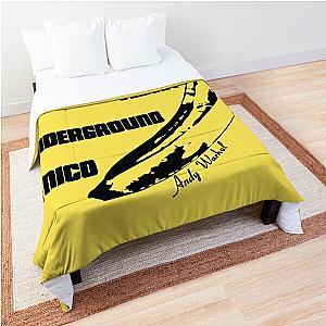 The Velvet Underground and Nico Stenciled Banana Comforter