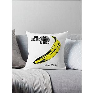 The Velvet Underground Banana Throw Pillow