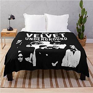 The Velvet Underground Andy Warhol Nico Classic T-Shirt Throw Blanket