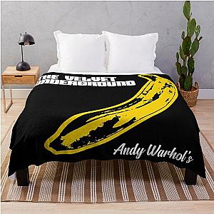 Bananas Warhol - The Velvet Underground  Throw Blanket