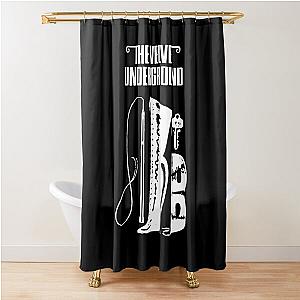 THE VELVET UNDERGROUND LOU REED ANDY WARHOL MICHAEL LEIGH Shower Curtain