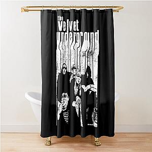 The Velvet Underground Vintage Warh Loureed Gif For Fan Shower Curtain