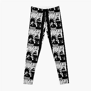 The Velvet Underground Vintage Warh Loureed Gif For Fan Leggings