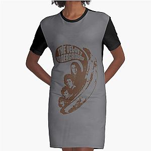 Vintage Legendary Rock Band The Velvet Underground Graphic T-Shirt Dress